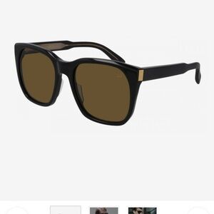Dunhill Black and Gold Sunglasses